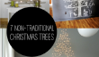7 Impressionnant arbres de Noël non-traditionnelle de bricolage!