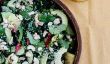 Raw Salade Kale avec Mango-Chili Dressing