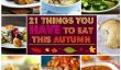 21 choses que vous avez à manger cet automne