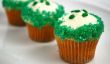 Shamrock Mini Cupcakes pour le jour de la Saint-Patrick