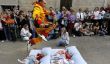 Le Festival Saut espagnol bébé d'El Colacho