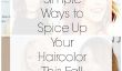 Des moyens simples pour pimenter votre Couleur des cheveux Cet automne