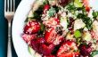 Blanche-Neige et le Prince Charmant True Love Strawberry Salade de quinoa et vinaigrette au citron