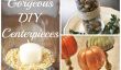14 magnifiques bricolage Centres pour Thanksgiving Entertaining