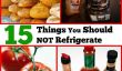 15 choses à ne pas autorisés dans le réfrigérateur