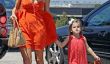Modèle Victoria Secret Alessandra Ambrosio Impressionnant à Orange (de Photos)