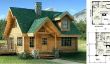 Fontana Log Home: The Perfect Little Cottage Pour cet endroit isolé dans les bois ou sur le lac
