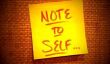 Note to self: Be Kind to You