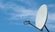 Pôle télescopique monté pour une antenne satellite - est si sûr d'utilisation