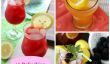 10 Rafraîchissant Limonades et thés glacés pour le printemps!