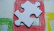 Puzzle en bois avec une solution - si vous bricolez un puzzle de contreplaqué pour les jeunes enfants