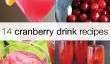 14 Cranberry boissons Crave pour les Fêtes!