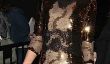 Kerr-valicious: Miranda Kerr sort dans une robe à paillettes Superbe Au pré-Golden Globes Parti (Photos)