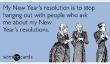 Résolutions du Nouvel An sont pour Chumps.  Ou, Ils sont pour de bons citoyens.  Je ne peux pas décider.