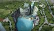 Construction d'un métro Hôtel incroyable à Songjiang Commence