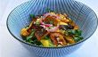 Simple, nourrissants et satisfaisants: Salade de quinoa et de squash et Collard Greens