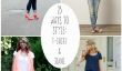25 Ways to Style: T-shirt et Straight Leg Jeans