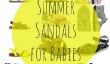 12 élégant Summer Sandals pour les bébés