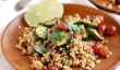 Facile courgettes Recette: Salade Couscous aux courgettes et Cépages