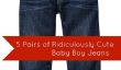 5 paires de jeans ridiculement mignon pour des bébés garçons