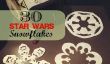 30 Star Wars flocons de neige imprimables (si vous avez des compétences de Ninja Knife)