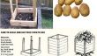Comment cultiver des 100 livres de pommes de terre en 4 pieds carrés