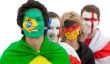 Drapeaux: bricolent drapeau du Brésil pour la Coupe du monde lui-même - comment cela fonctionne: