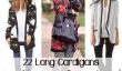 22 longues Cardigans: Cozy, de Bohême, et étonnamment chic!