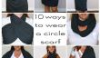 10 façons de porter un foulard de Cercle
