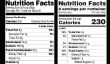 FDA pour Offrir Nutrition Labels Major Makeover: 3 choses à regarder dehors pour