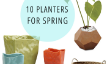 10 Planters génial pour le printemps!