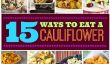 15 façons de faire cuire un chou-fleur