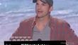 Chris Ashton Kutcher utilise ses Teen Choice Award Discours de donner des conseils