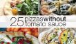 25 Pizza Recettes sans sauce tomate