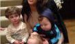 Enceinte Obtenir pratique Kim Kardashian avec les enfants!  (Photos)