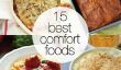 15 Best Comfort Foods attente à la fin de vos voyages de vacances
