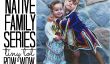 Jeune maternelle Family Series: Adorable Toddler frères et sœurs dans Pow Wow Regalia