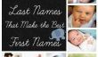 25 Noms de famille commun qui font également la grande prénoms