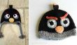 Noir Angry Birds Hat DIY (Motif Crochet gratuit)