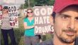 Westboro Baptist Church Manifestation: Pays Chanteur Brad Paisley messages Selfie avec les manifestants à Twitter et Instagram [Photo]