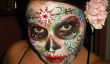 6 plus impressionnants Halloween Face Painting costumes!  (PHOTOS)