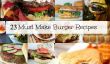 23 étonnants Burger Recettes pour le Mois national de Burger