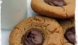Quick & Easy Peanut Butter Cookies et Nutella {qui se trouvent être sans gluten}