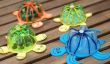 Bouteilles en plastique recyclé dans belles tortues