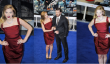 Check Out Growing bosse de bébé de Scarlett Johansson Au Royaume-Uni Captain America Premiere