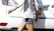 Halle Berry Wears Short Shorts Pour chercher sa fille Nahla