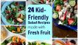 24 Kid-Friendly recettes de salade de fruits frais!