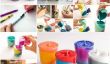 Colorful verre Bougies bricolage