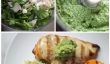 Boulgour Salade de poulet grillé et au pesto de persil