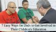 7 manières faciles papas peuvent participer à l'éducation de leurs enfants